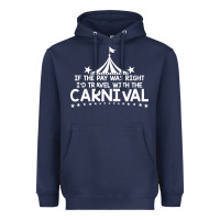 Navy carnival Heavyweight Hoodie - linhVisuals