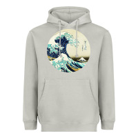 Moon Dust great wave Heavyweight Hoodie - linhVisuals