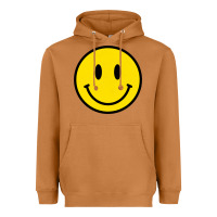 Meerkat vintage retro happy smiley face 80's 90's aesthetic sweatshirt Heavyweight Hoodie - linhVisuals
