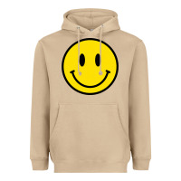 Mushroom vintage retro happy smiley face 80's 90's aesthetic sweatshirt Heavyweight Hoodie - linhVisuals