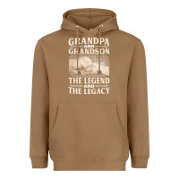 Toasted Coconut grandpa and grandson the legend t  shirtgrandpa and grandson the legen Heavyweight Hoodie - linhVisuals