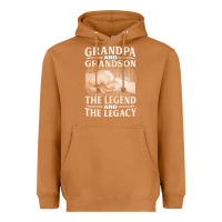Meerkat grandpa and grandson the legend t  shirtgrandpa and grandson the legen Heavyweight Hoodie - linhVisuals