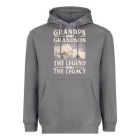 Storm grandpa and grandson the legend t  shirtgrandpa and grandson the legen Heavyweight Hoodie - linhVisuals