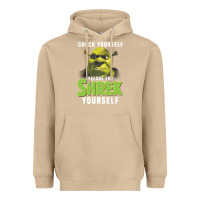 Mushroom sh.rek check yourself before you sh.rek yourself t shirt Heavyweight Hoodie - linhVisuals