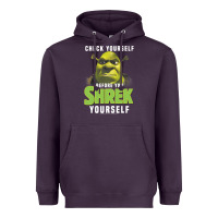 Sh.rek Check Yourself Before You Sh.rek Yourself T Shirt Heavyweight Hoodie | Teevron