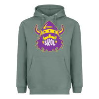 Sage skol nordic viking helmet shirt Heavyweight Hoodie - linhVisuals