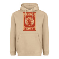 Mushroom democratic socialist Heavyweight Hoodie - linhVisuals