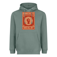 Sage democratic socialist Heavyweight Hoodie - linhVisuals