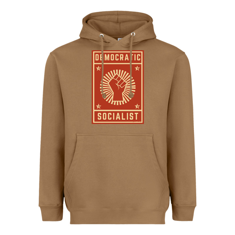 Democratic Socialist Heavyweight Hoodie by linhVisuals | Teevron