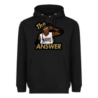 Black sixers the answer Heavyweight Hoodie - linhVisuals