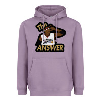 Lavender sixers the answer Heavyweight Hoodie - linhVisuals