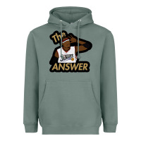 Sage sixers the answer Heavyweight Hoodie - linhVisuals