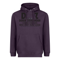 Plum derek zoolander Heavyweight Hoodie - linhVisuals