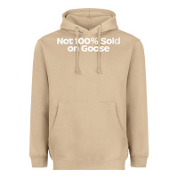Mushroom womens not 100 sold on goose v neck t shirt Heavyweight Hoodie - linhVisuals