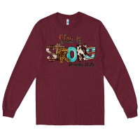 Burgundy She Is Strong Proverbs 31 25 Long Sleeve Tee - FaDigitalArtStudio
