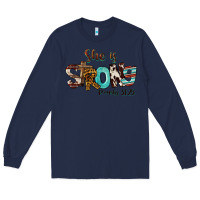Navy She Is Strong Proverbs 31 25 Long Sleeve Tee - FaDigitalArtStudio