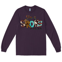Plum She Is Strong Proverbs 31 25 Long Sleeve Tee - FaDigitalArtStudio