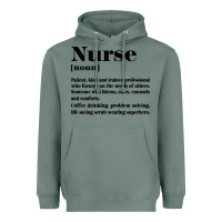 Sage nurse Heavyweight Hoodie - linhVisuals