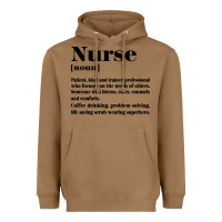 Toasted Coconut nurse Heavyweight Hoodie - linhVisuals