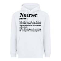 White nurse Heavyweight Hoodie - linhVisuals