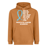 Meerkat prostate cancer t  shirt the devil  prostate cancer awareness support Heavyweight Hoodie - linhVisuals