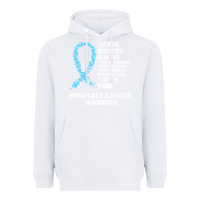 White prostate cancer t  shirt the devil  prostate cancer awareness support Heavyweight Hoodie - linhVisuals
