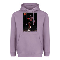 Lavender Michael JorDunk Heavyweight Hoodie - linhVisuals
