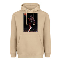 Mushroom Michael JorDunk Heavyweight Hoodie - linhVisuals