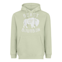 Matcha beast of bourbon drinking whiskey design bison buffalo party t shirt Heavyweight Hoodie - linhVisuals