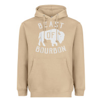 Mushroom beast of bourbon drinking whiskey design bison buffalo party t shirt Heavyweight Hoodie - linhVisuals