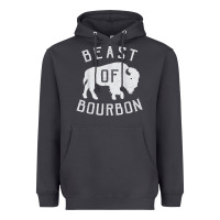 Smoke beast of bourbon drinking whiskey design bison buffalo party t shirt Heavyweight Hoodie - linhVisuals