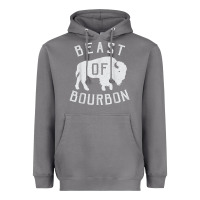 Storm beast of bourbon drinking whiskey design bison buffalo party t shirt Heavyweight Hoodie - linhVisuals