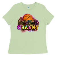 Matcha basketball granny Ladies Tee - OliviaCreatesArt