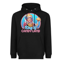 Black candy land king of candy land portrait t shirt Heavyweight Hoodie - linhVisuals
