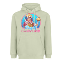 Matcha candy land king of candy land portrait t shirt Heavyweight Hoodie - linhVisuals
