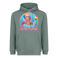 Sage candy land king of candy land portrait t shirt Heavyweight Hoodie - linhVisuals