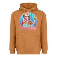 Meerkat candy land king of candy land portrait t shirt Heavyweight Hoodie - linhVisuals