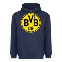 Navy borussia Heavyweight Hoodie - linhVisuals