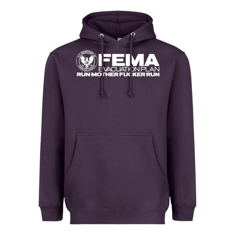 Fema Evacuation Plan Heavyweight Hoodie by linhVisuals | Teevron