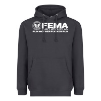 Smoke fema evacuation plan Heavyweight Hoodie - linhVisuals