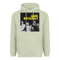 Matcha iron butterfly Heavyweight Hoodie - linhVisuals