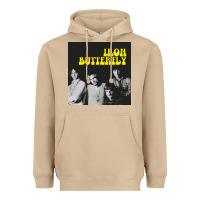 Mushroom iron butterfly Heavyweight Hoodie - linhVisuals