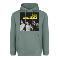 Sage iron butterfly Heavyweight Hoodie - linhVisuals