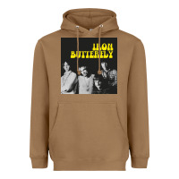 Toasted Coconut iron butterfly Heavyweight Hoodie - linhVisuals