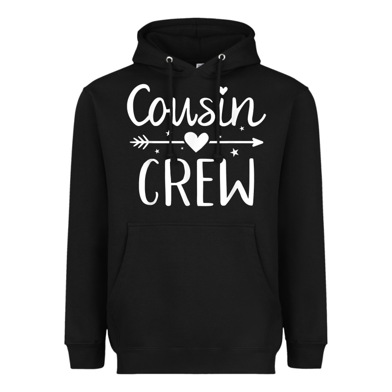 Cousin Crew T Shirt Heavyweight Hoodie by linhVisuals | Teevron