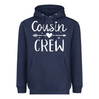 Navy cousin crew t shirt Heavyweight Hoodie - linhVisuals