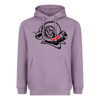 Lavender Turbo Heavyweight Hoodie - linhVisuals