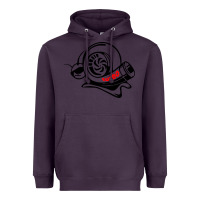Plum Turbo Heavyweight Hoodie - linhVisuals