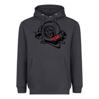 Smoke Turbo Heavyweight Hoodie - linhVisuals