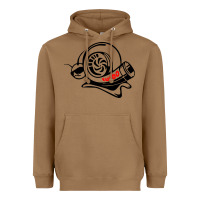 Toasted Coconut Turbo Heavyweight Hoodie - linhVisuals